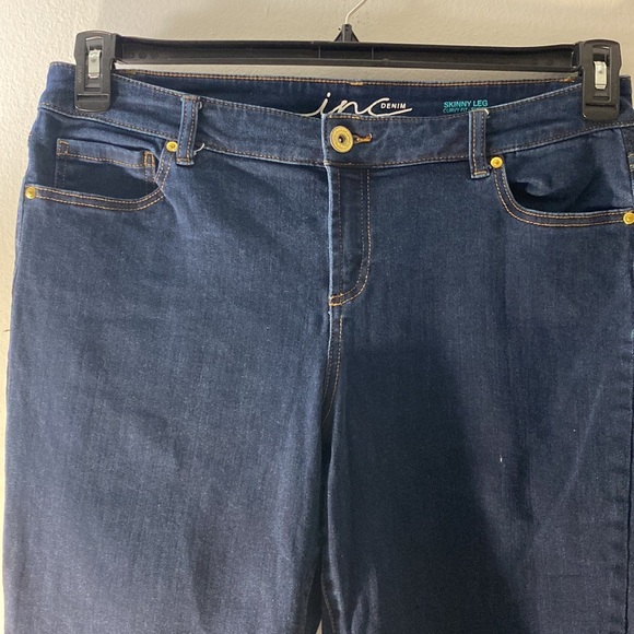 INC Denim | Skinny Leg Curvy Fit Short Style - Picture 2 of 12